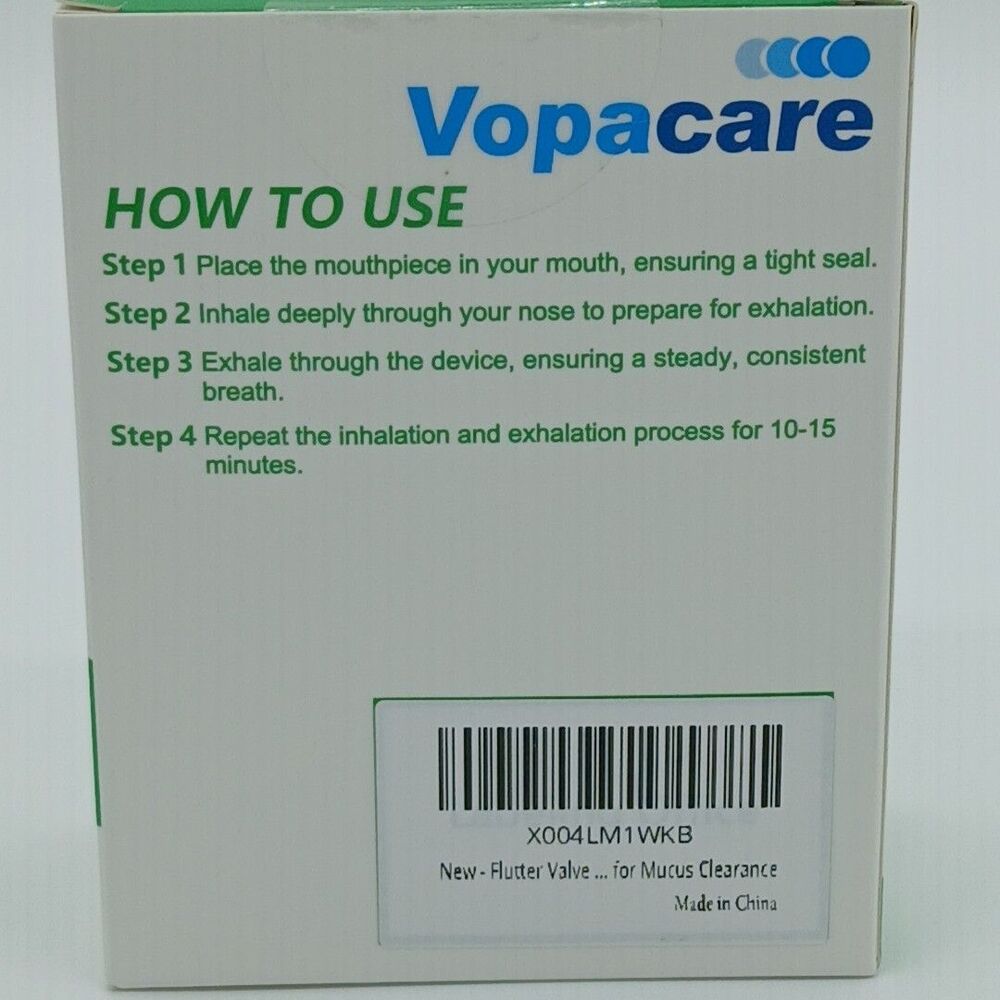 Flutter Valve Breathing Exercise Device for Lungs, Mucus Removal & Lung Stren... - Picture 5 of 11
